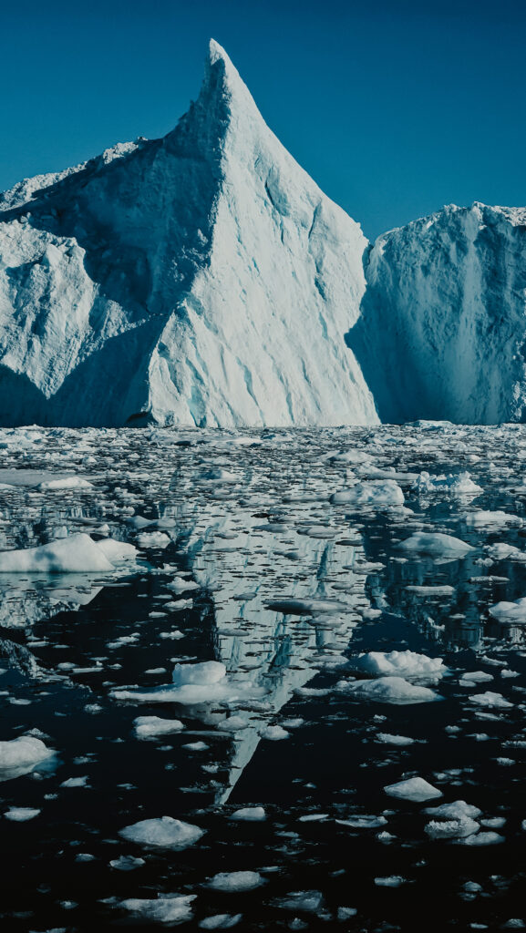 Góry lodowe w Icefjordzie