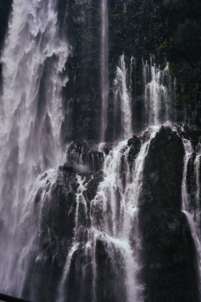 cascade de grand galet to serki małych wodospadów połączonych w jendość