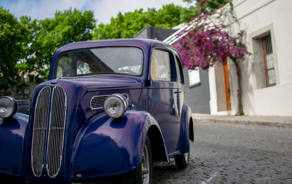 Colonia Del Sacremento w Urugwaju - auto
